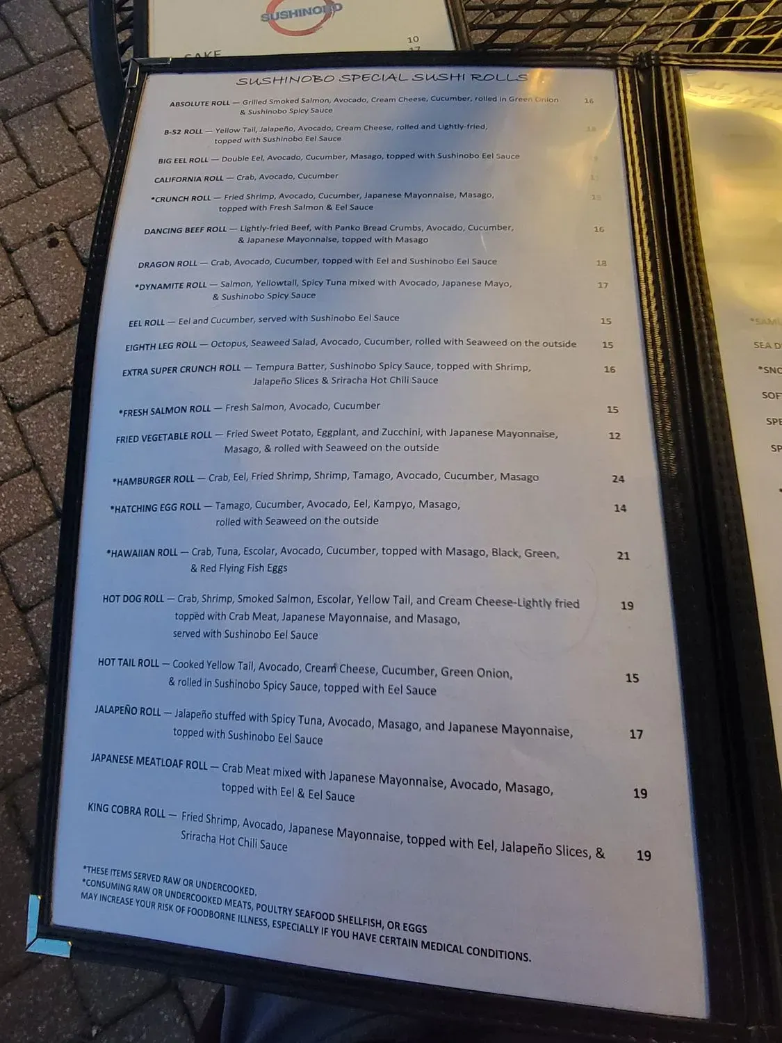 Menu 3