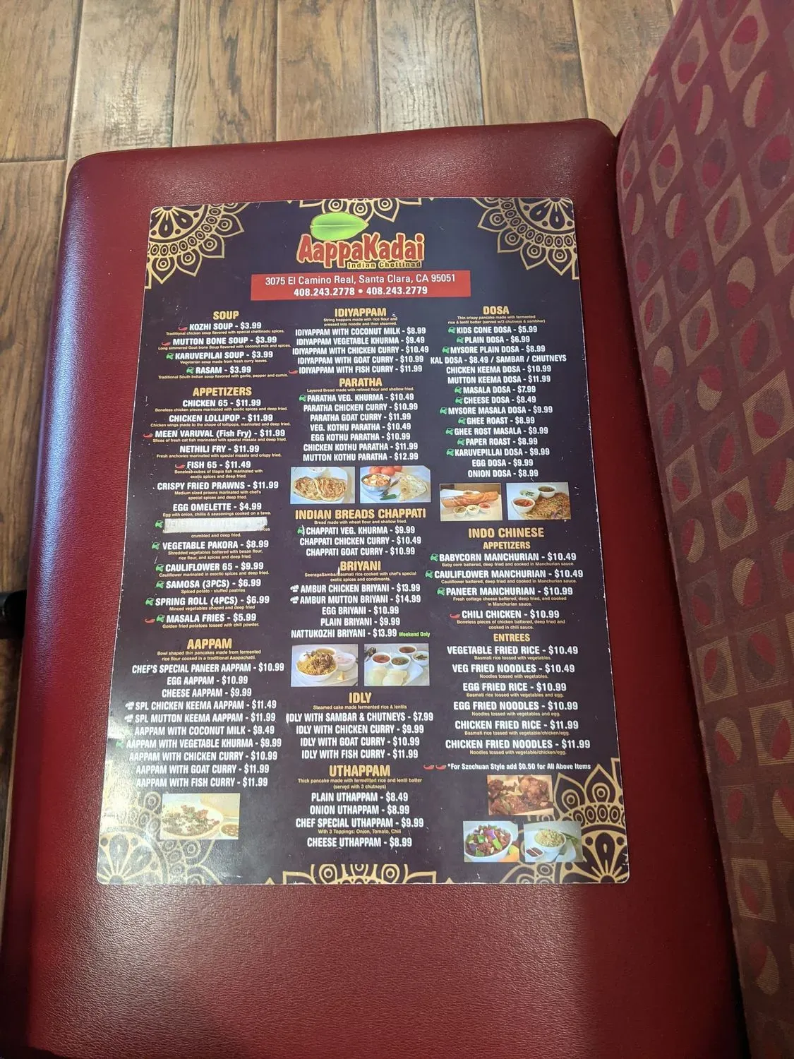 Menu 8