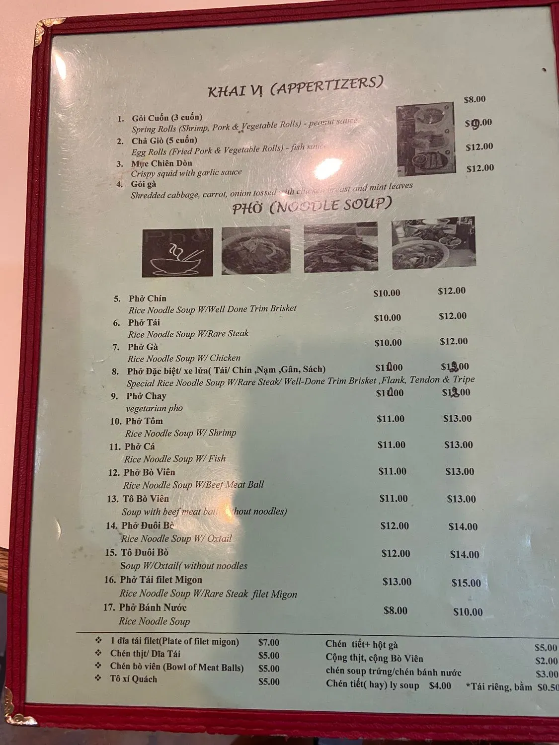 Menu 10