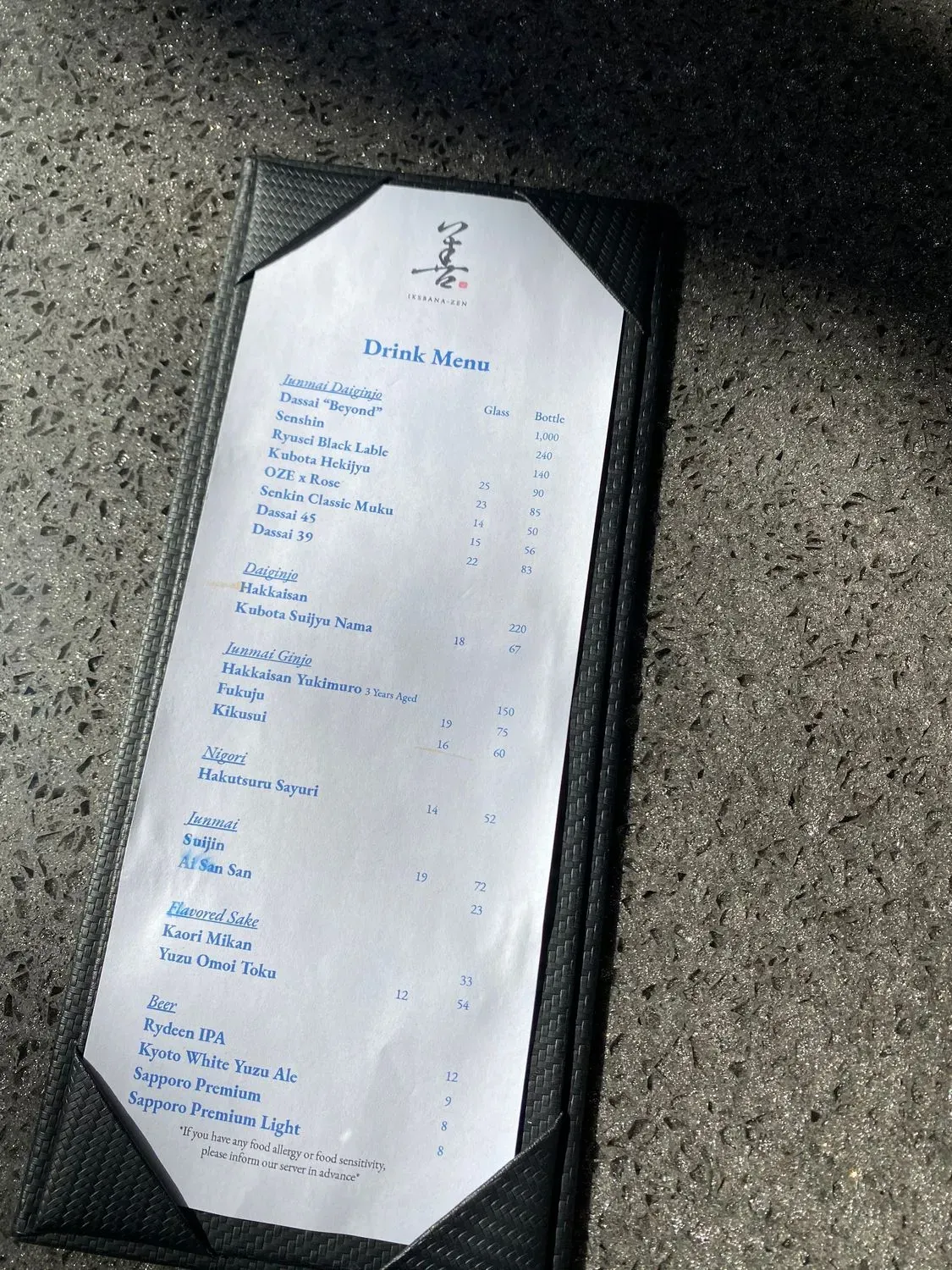 Menu 6