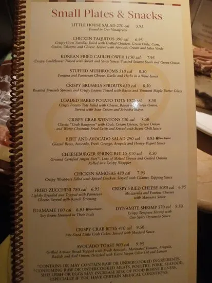 Menu 9