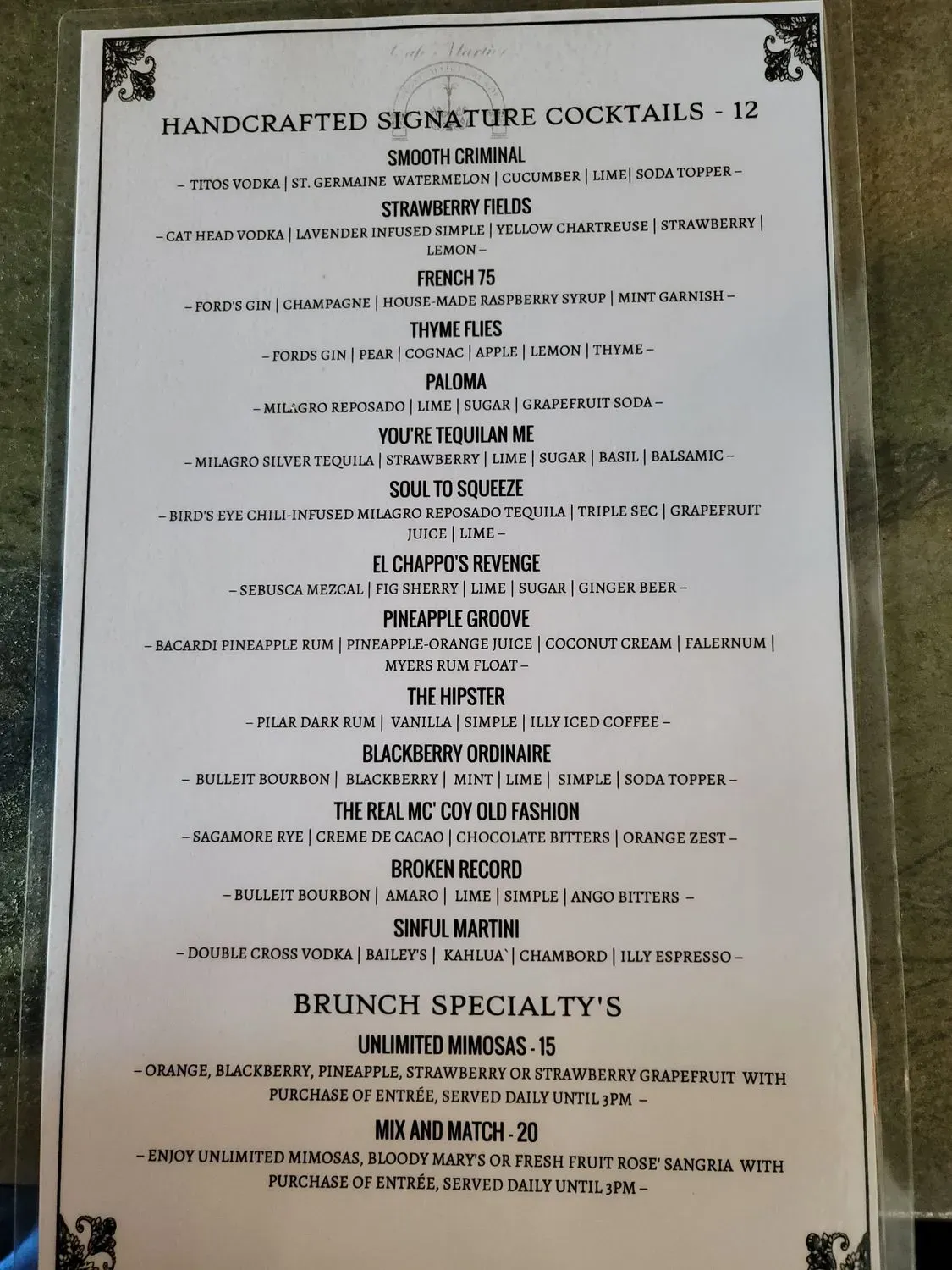 Menu 4