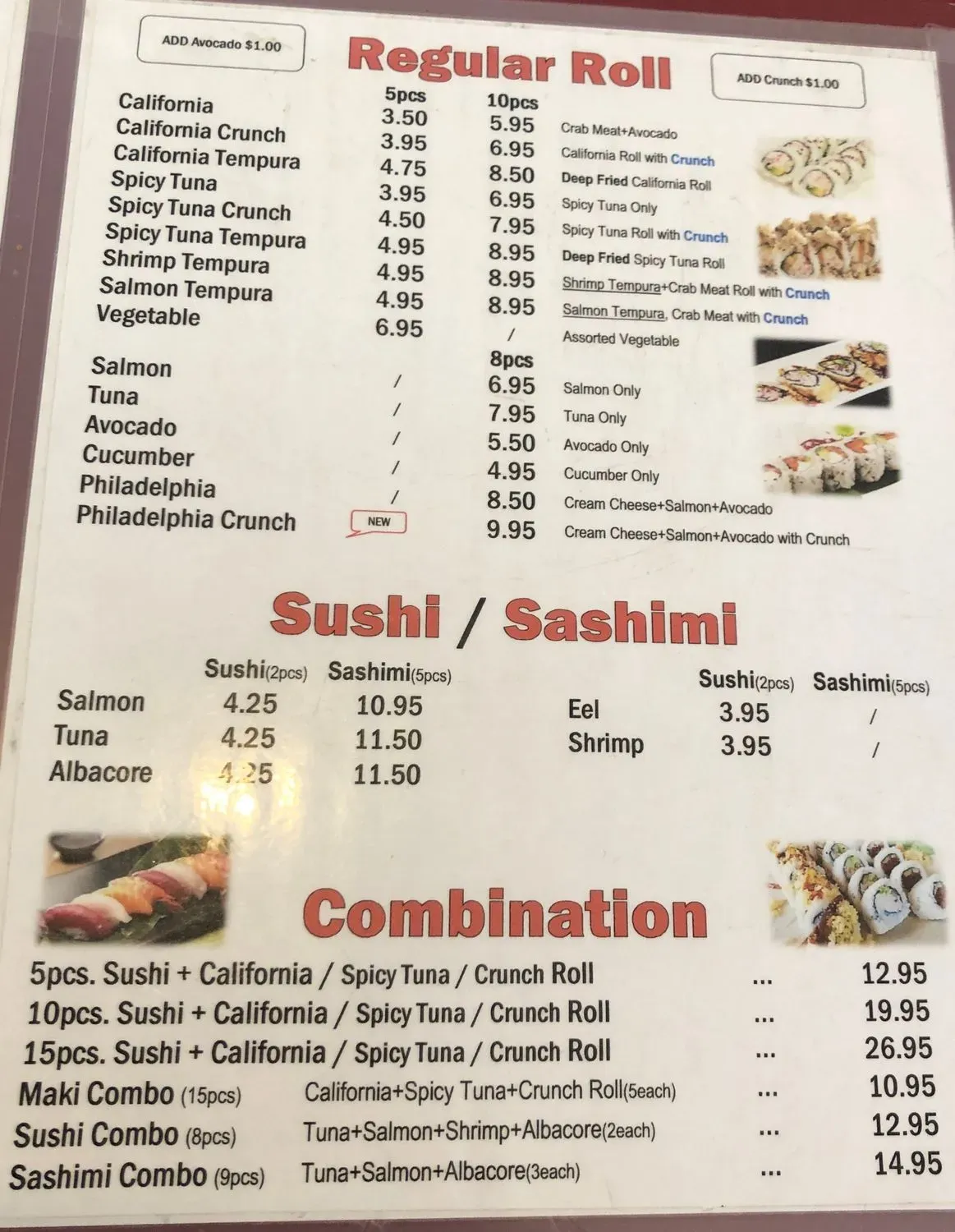 Menu 9