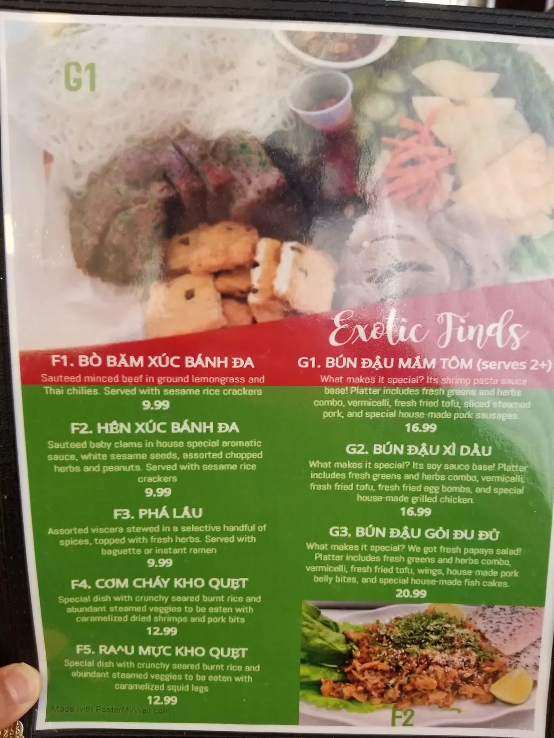 Menu 7