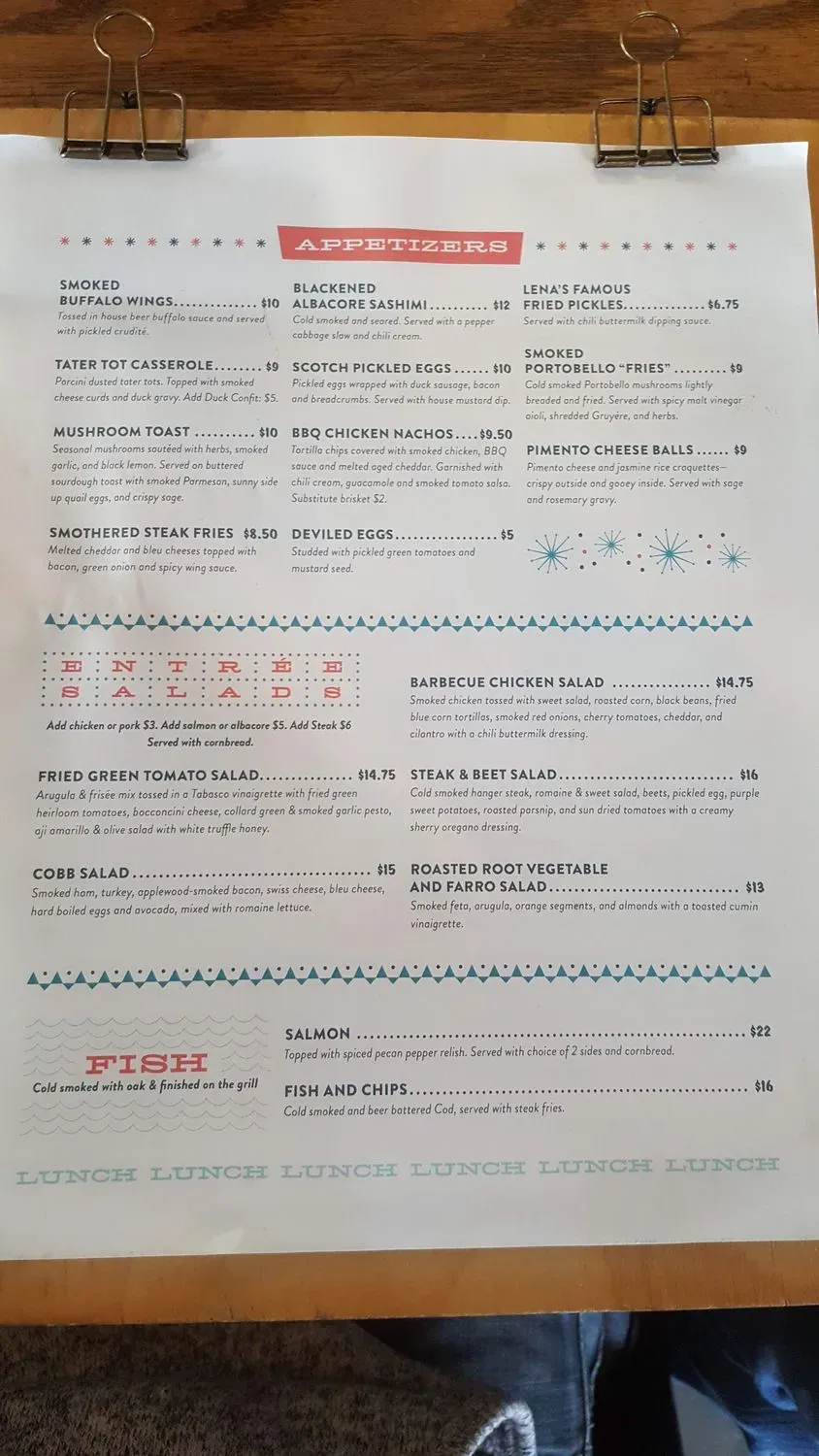 Menu 9