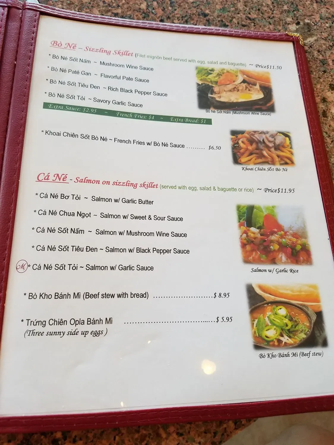 Menu 8