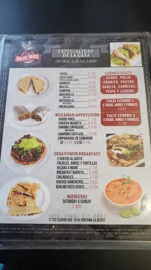 Menu 10