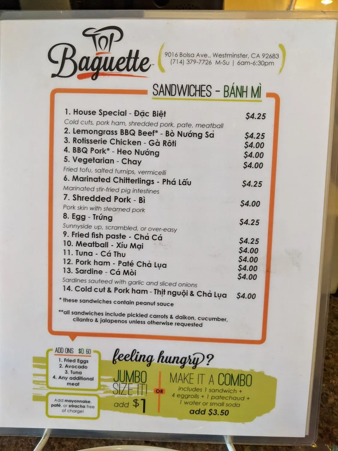 Menu 3