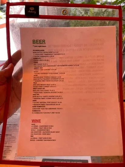 Menu 8