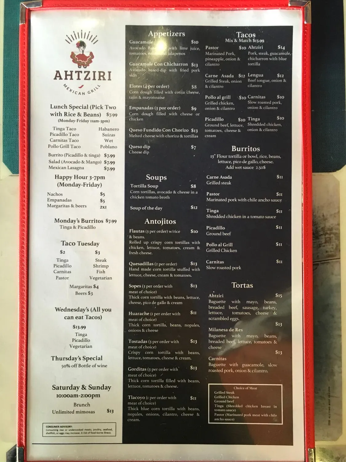 Menu 3