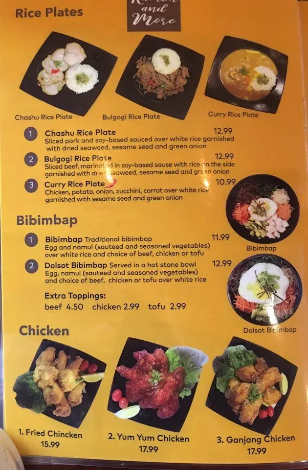 Menu 8