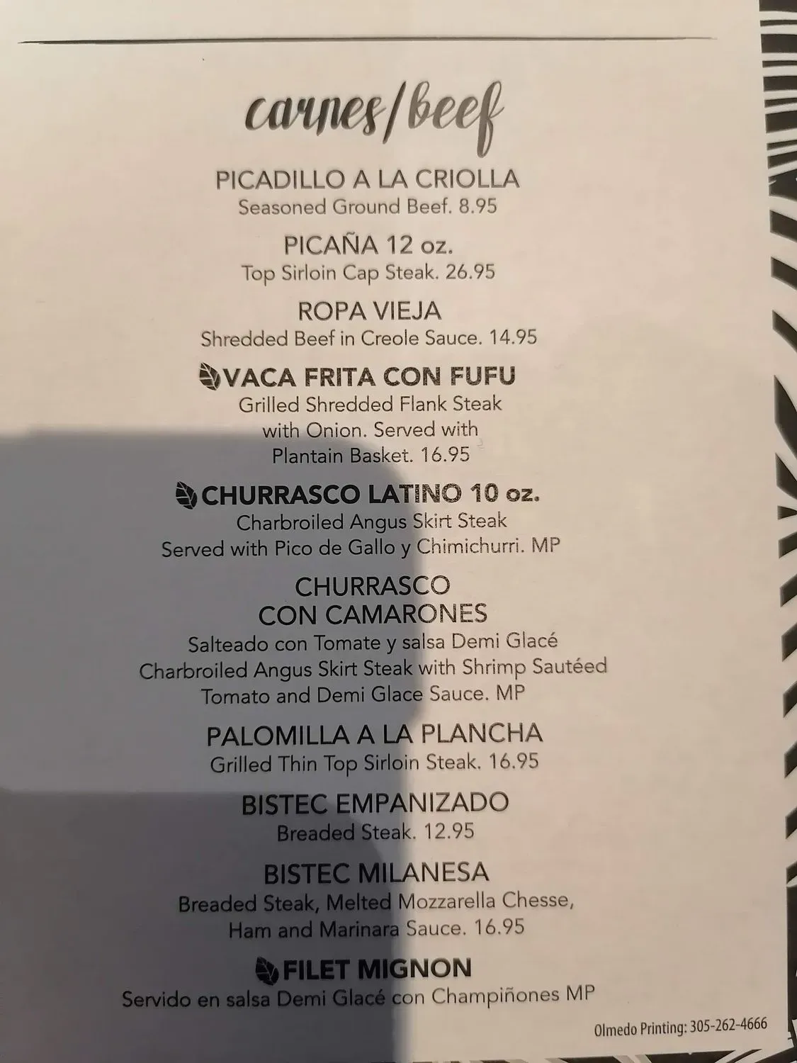 Menu 4