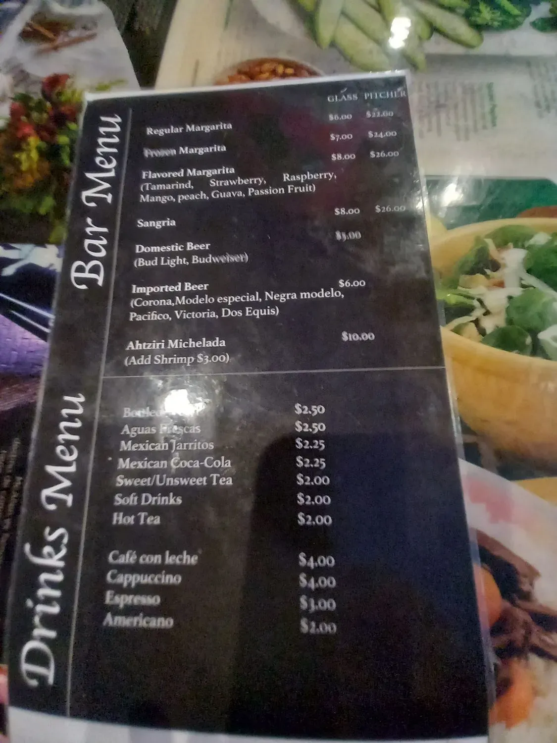 Menu 9