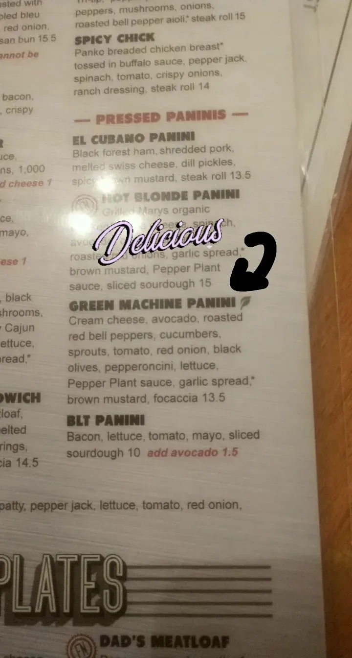 Menu 9