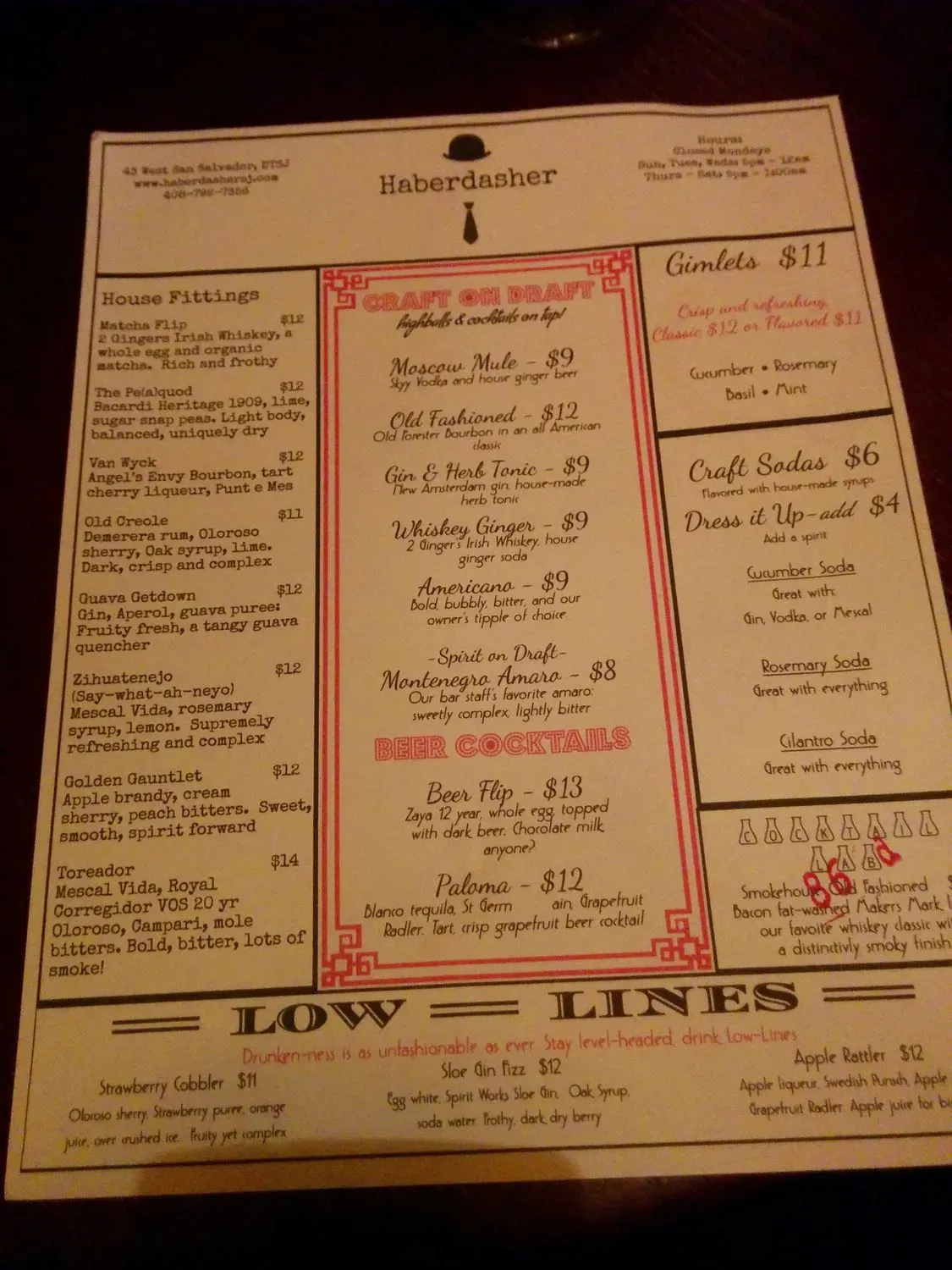 Menu 9