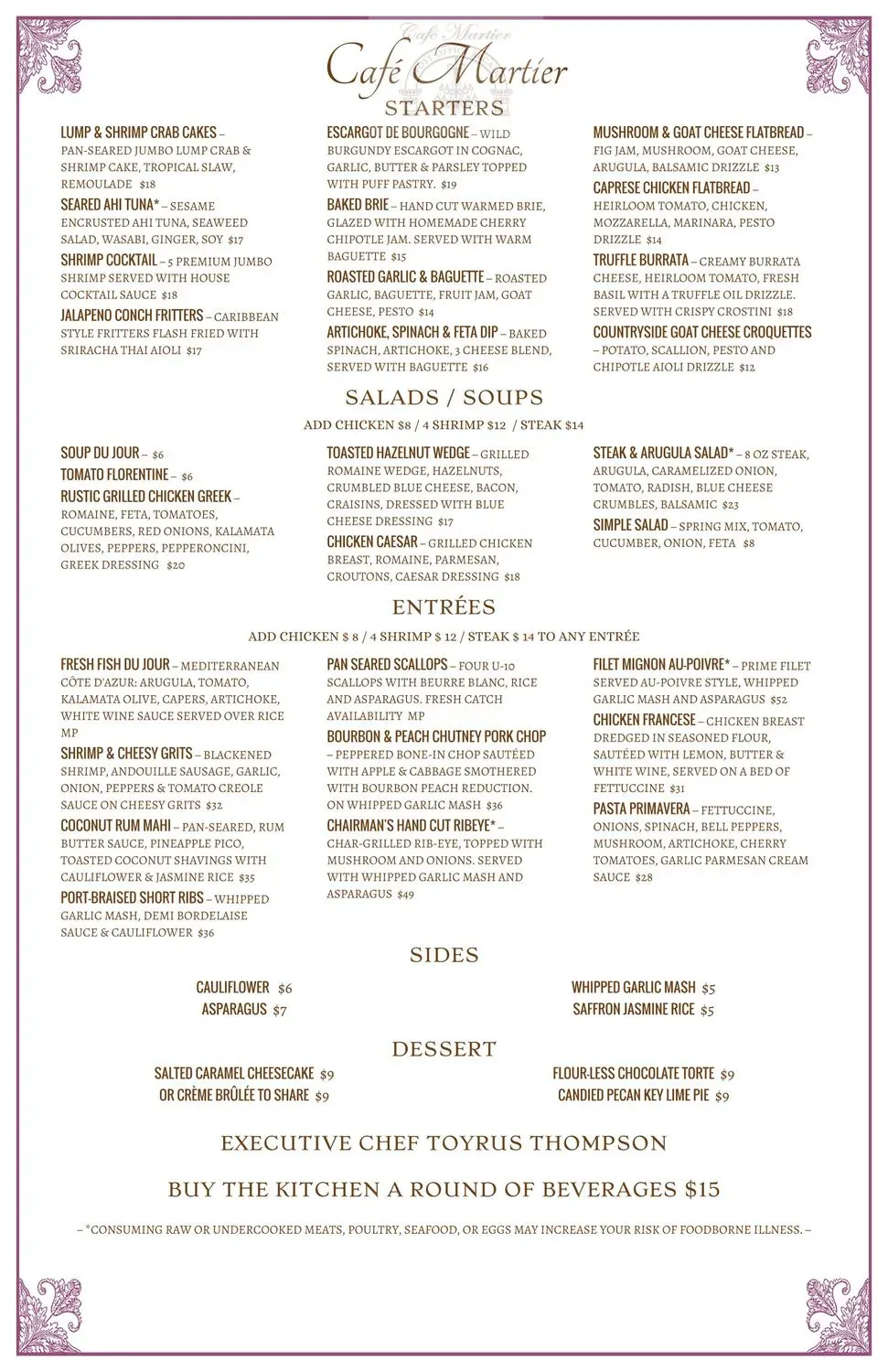 Menu 3