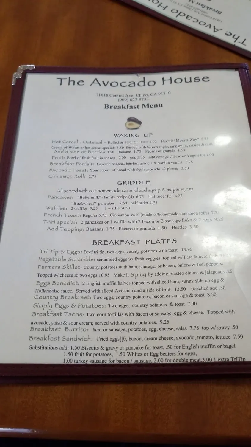 Menu 6