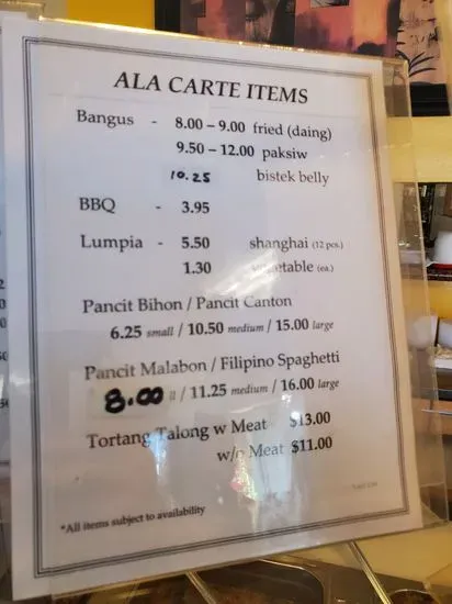 Menu 3