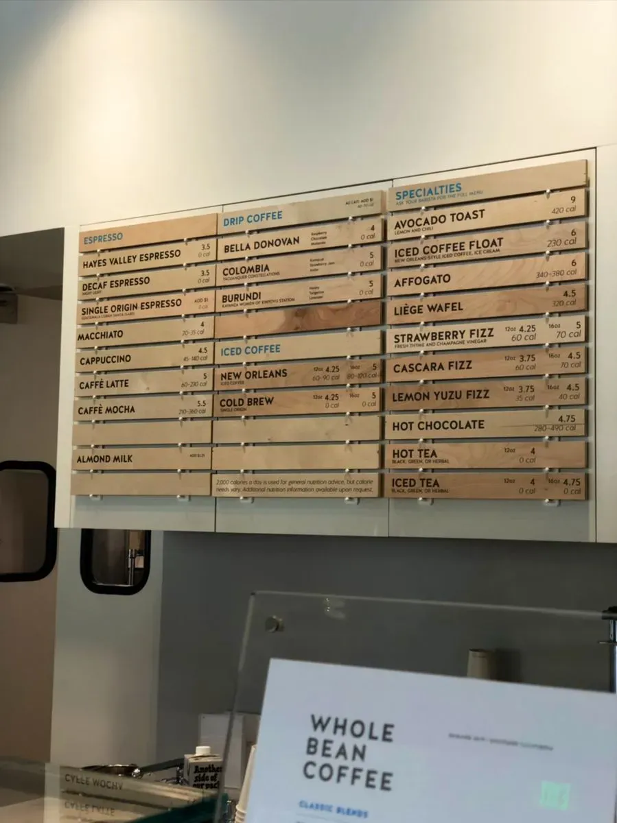 Order BLUE BOTTLE COFFEE - San Diego, CA Menu Delivery [Menu & Prices]