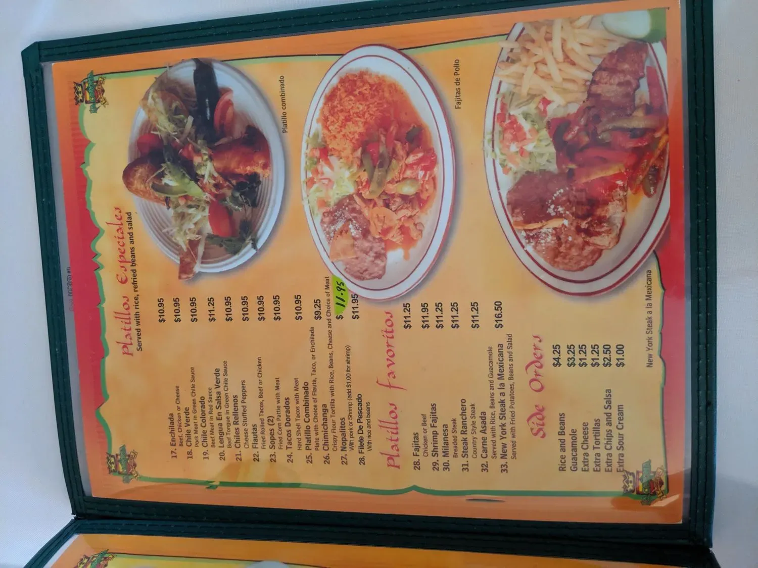 Menu 8