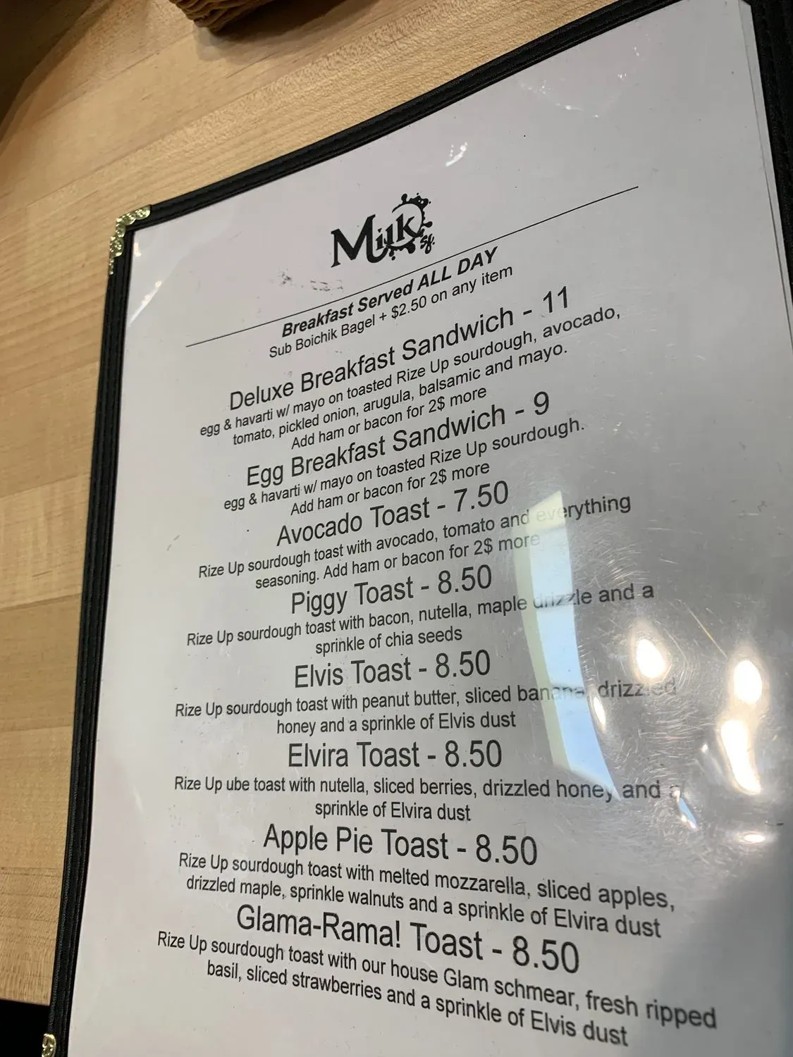 Menu 10