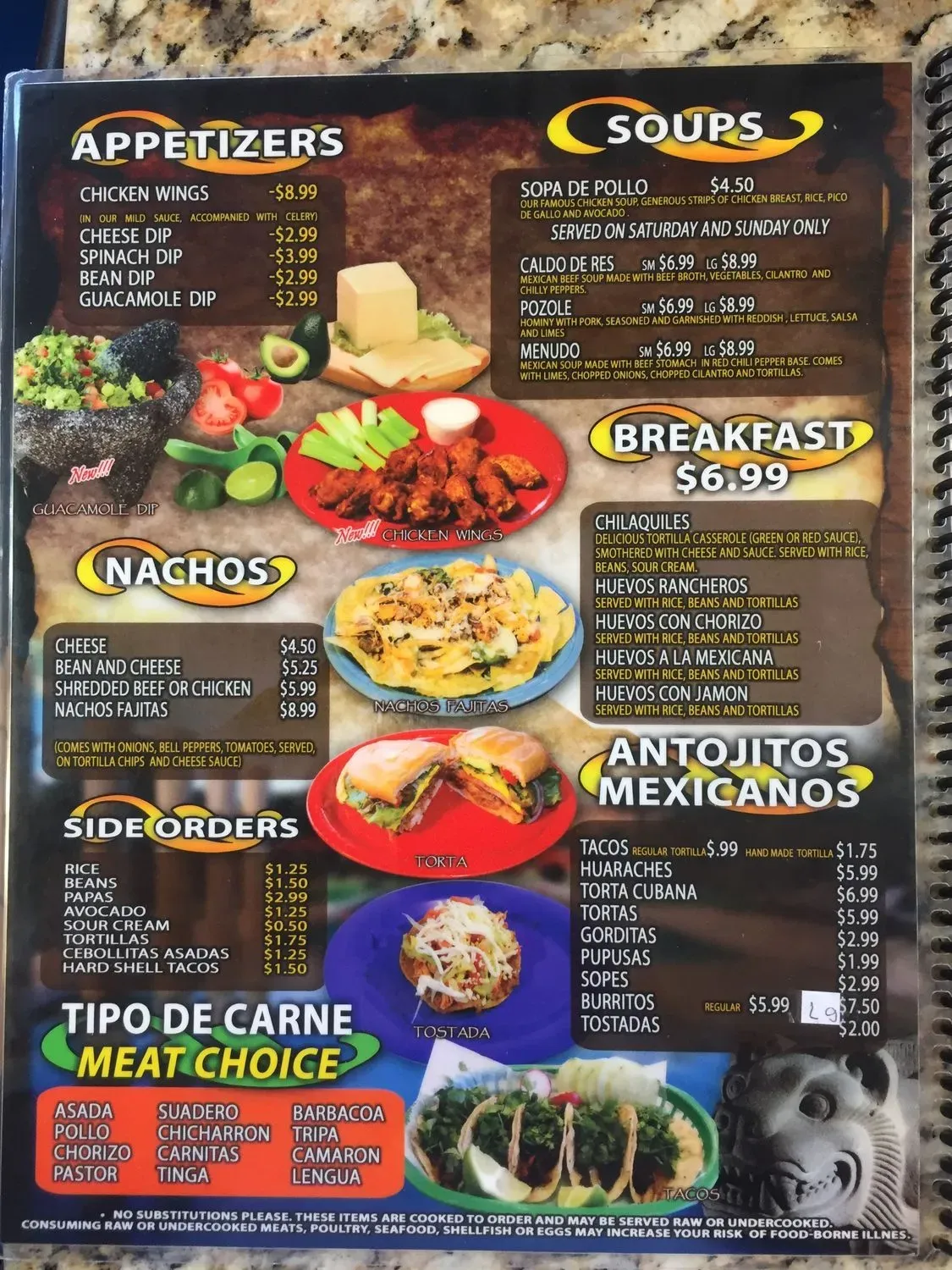 Menu 3