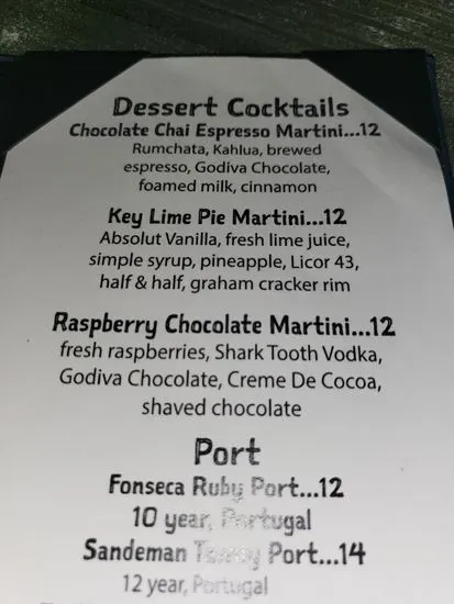 Menu 9