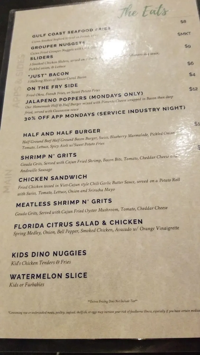 Menu 6