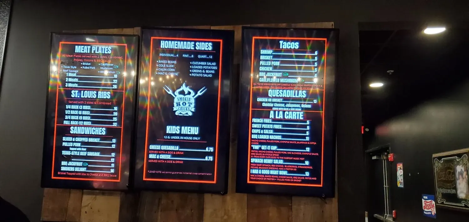 Menu 7