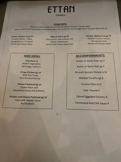 Menu 6