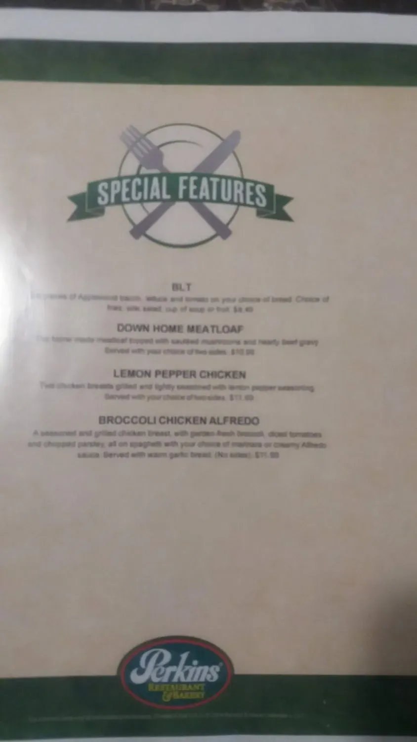 Menu 8