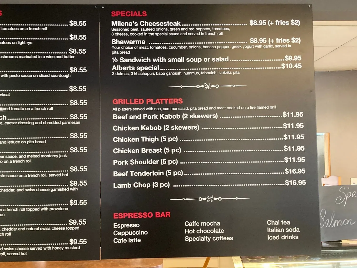 Menu 4