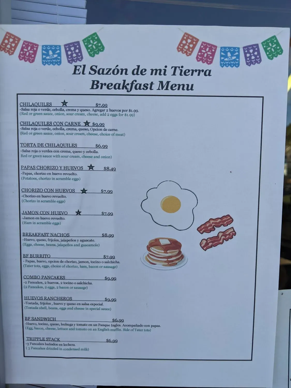 Menu 8