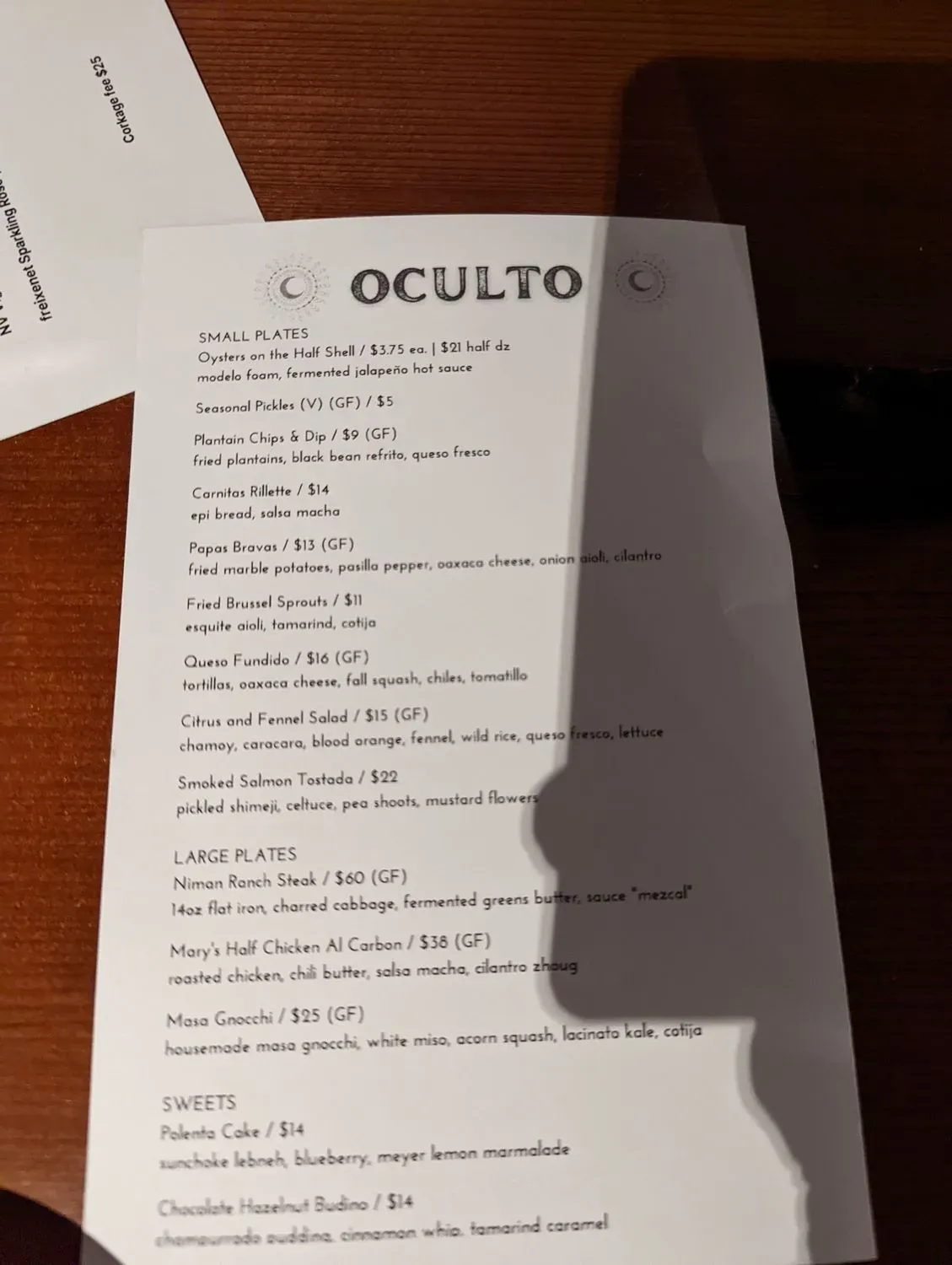 Menu 7