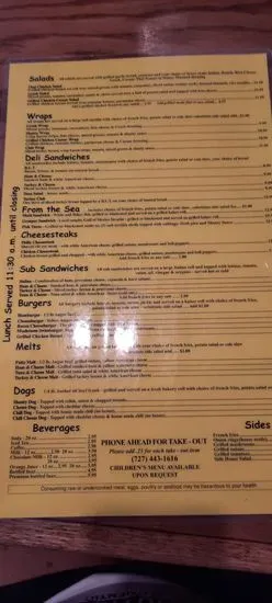 Menu 7