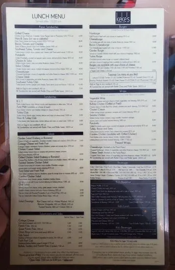 Menu 8