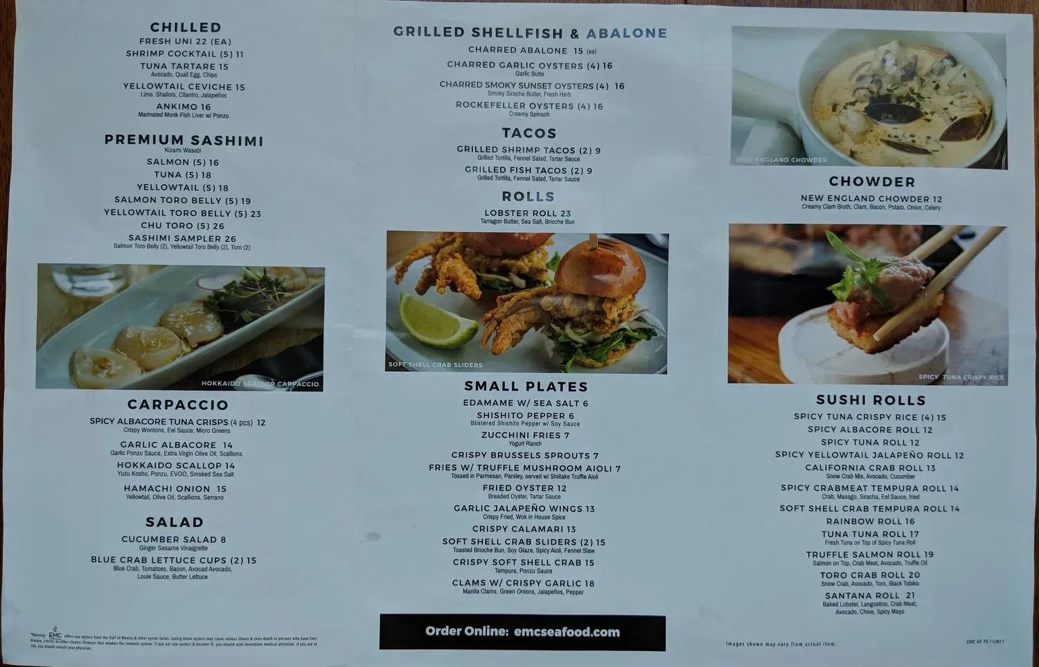 Menu 6