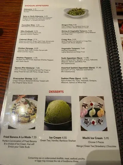 Menu 6