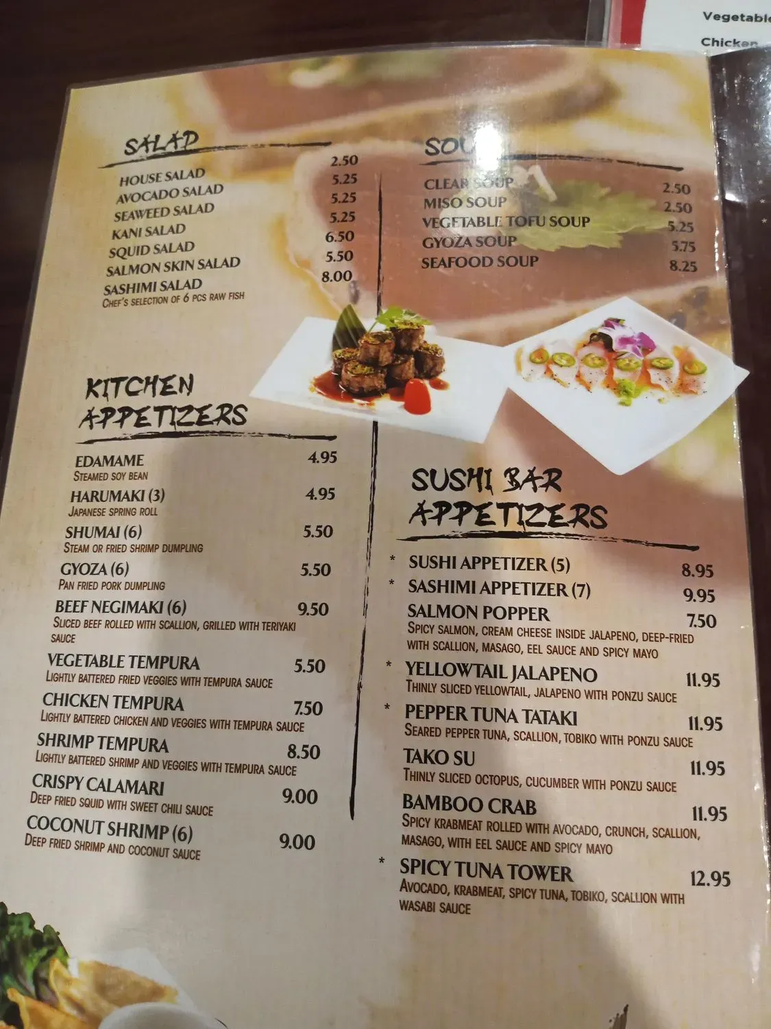 Menu 4