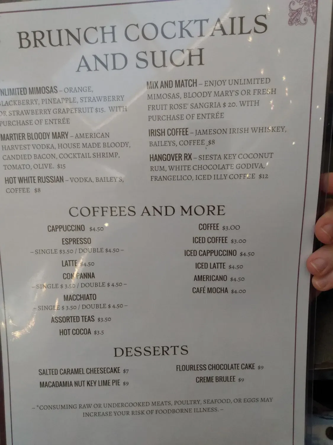 Menu 9