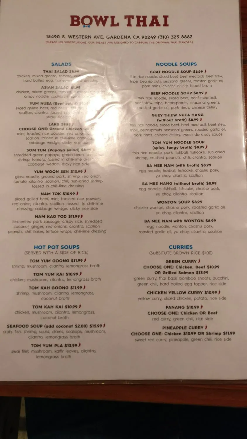 Menu 8