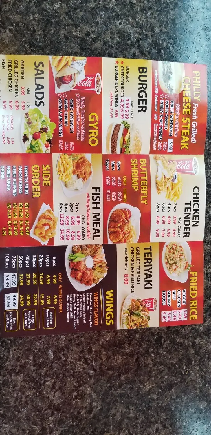 Menu 8