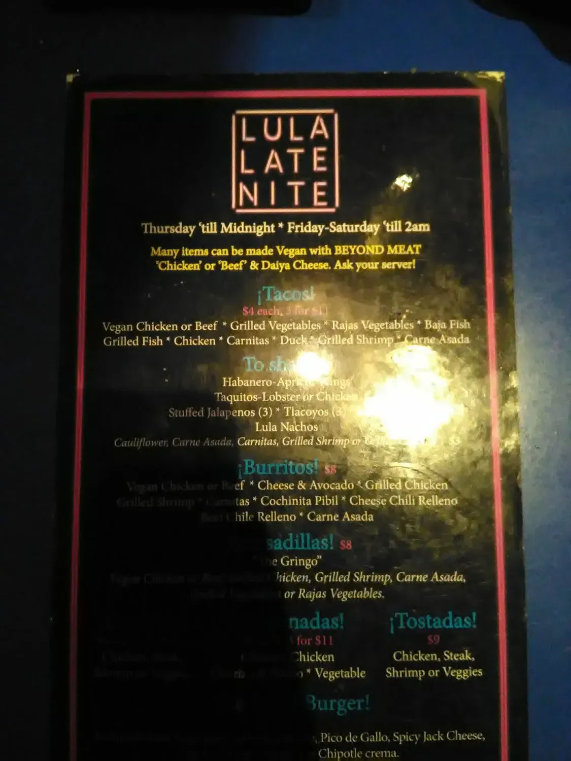 Menu 4