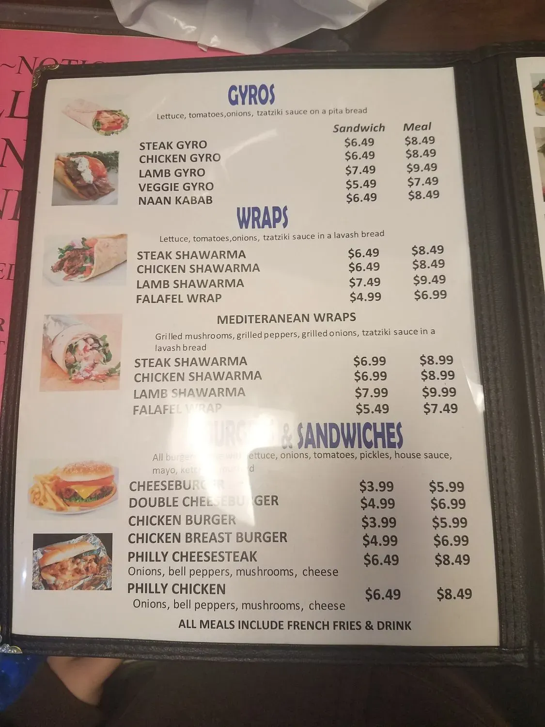 Menu 3