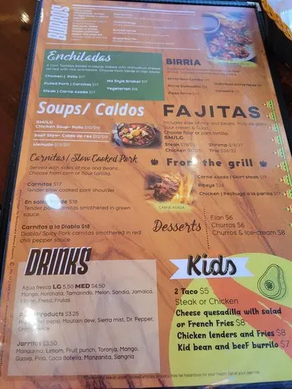 Menu 6