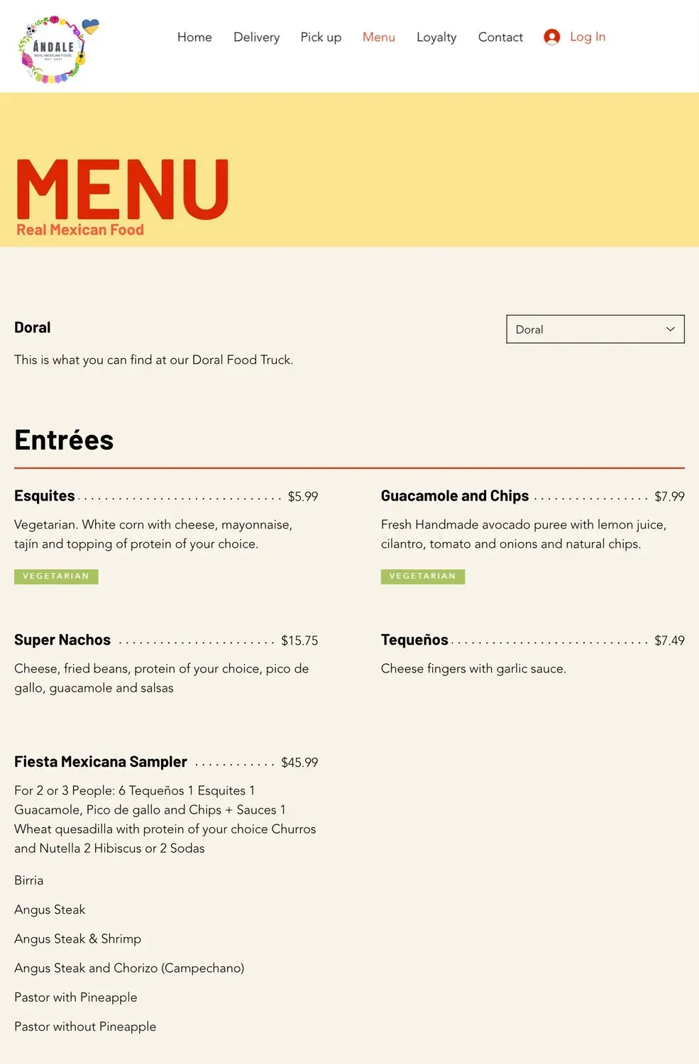 Menu 3