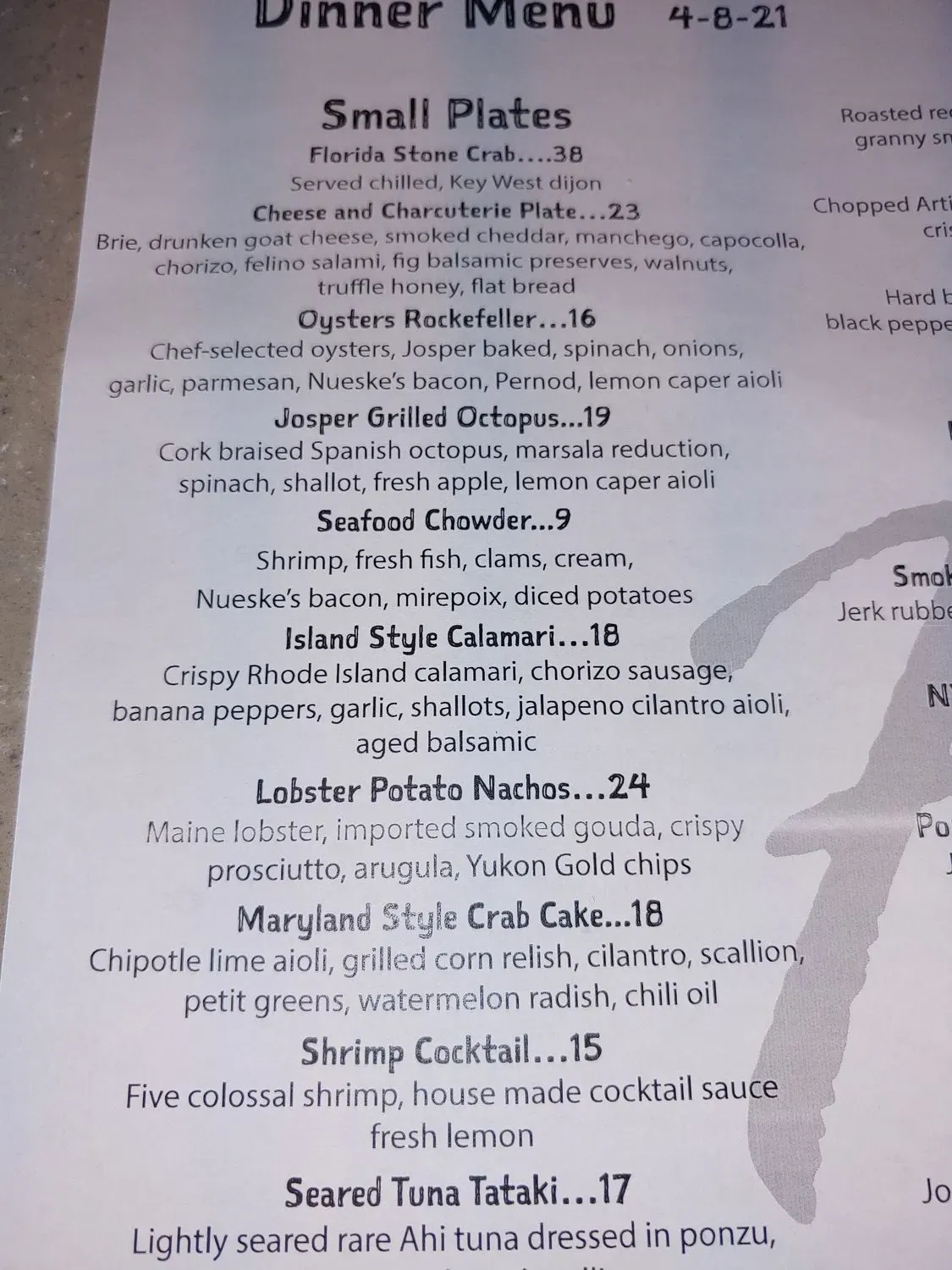 Menu 8