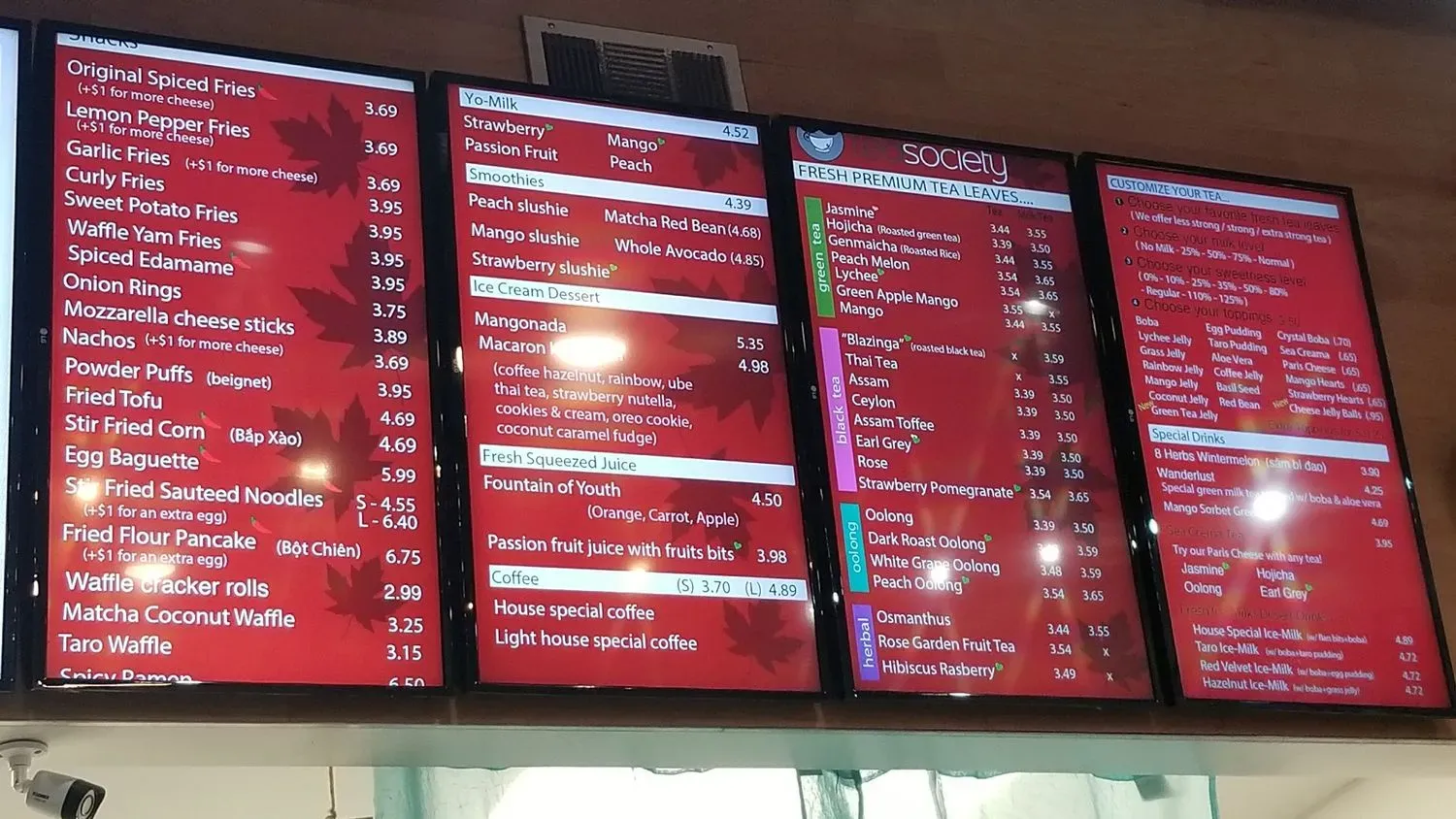 Menu 8