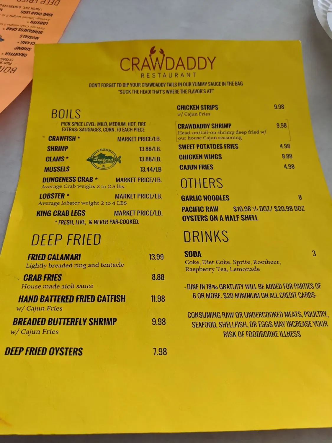 Menu 4