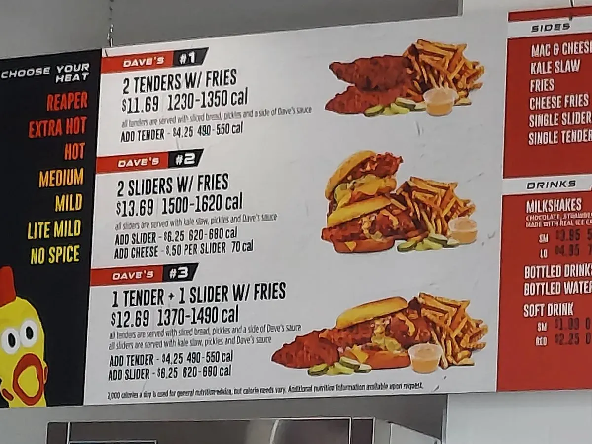 Order DAVE'S HOT CHICKEN - Framingham, MA Menu Delivery [Menu & Prices]